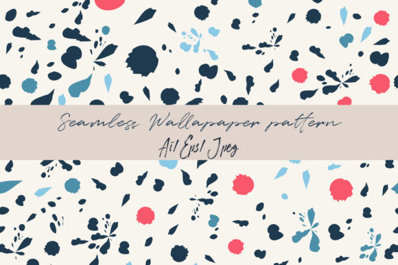 Abstract Vector Seamless Pattern Inky: Effortless, Scalable Design for Creative Professionals