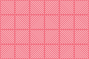 Block Stripes Pattern Pink