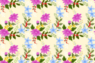 Blooming Flowers Pattern