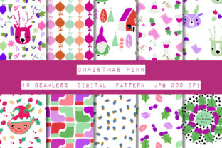 Christmas Deer Pink: A Festive Design for Creative Projects