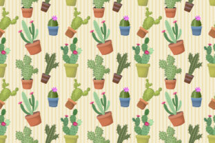 Cute Cactus Seamless Pattern: A Versatile Design Asset for Creatives
