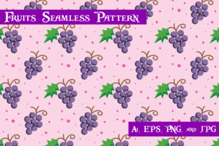 Grape Fruits Seamless Pattern: A Creative Resource for Designers and Creators