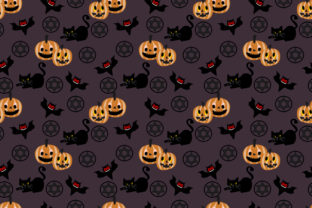 Halloween Seamless Pattern