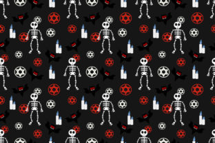 Halloween Skeleton Seamless: A Versatile Design Asset for Creators and Businesses