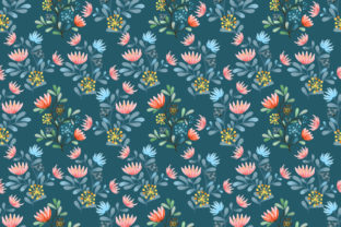 Hand Drawn Flowers Seamless: A Creative Resource for Designers and Crafters
