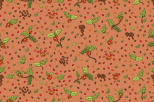 Leaves Coffee Berry Seamless Pattern: A Versatile Design for Creativity and Practical Use