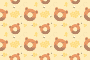 Seamless Pattern Cute Bear Donut: A Strategic Tool for Creativity and Branding